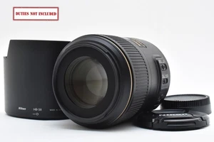 [MINT++ w/Hood] Nikon AF-S AFS Micro NIKKOR 105mm f/2.8 G ED VR Lens From JAPAN - Picture 1 of 24
