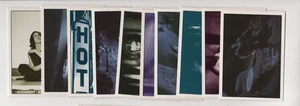 THE CROW "CROW VISION" CHASE COMPLETE CARD SET 10 CARDS 1994 KITCHEN SINK PRESS - Picture 1 of 4