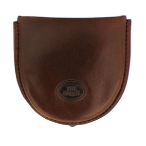 The Bridge Coin Purse " HEEL " Story Line Brown Leather 01302501-14 - Picture 1 of 3