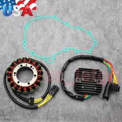 Fits BMW F650GS F800GS/ADV F800R F800S F800ST Stator Regulator Rectifier Gasket Foto 1 de 4