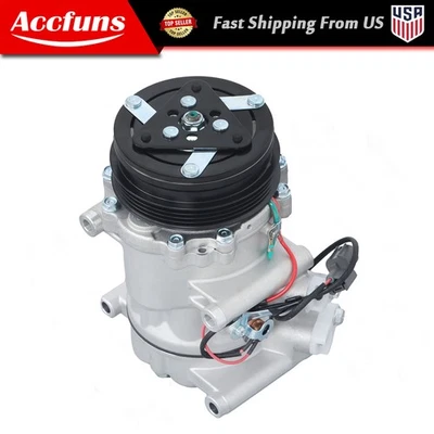 For Honda Civic 94-00 CR-V 97-01 Civic del Sol 93-97 A/C Compressor 38810P2FA01 - Image 1 of 4