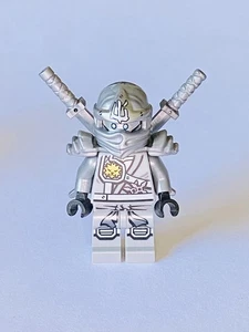 Lego Ninjago Zane Titanium Ninja Jungle Robe Minifigure 70748 71217 - Picture 1 of 3