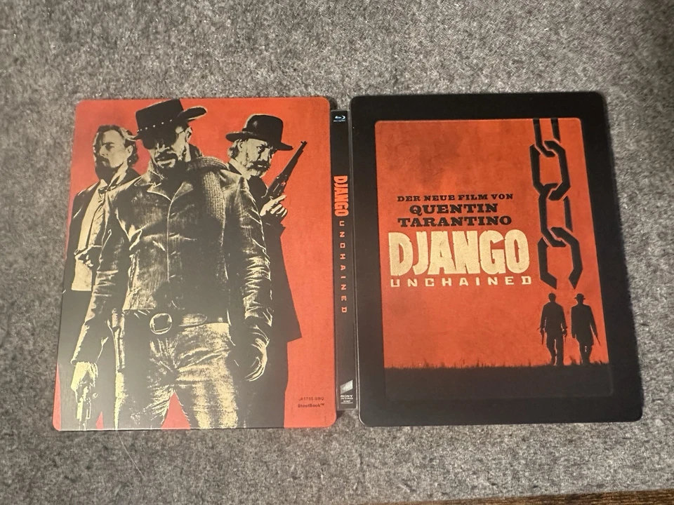 Django Unchained Blu-Ray Steelbook Embossed! - Image 1 of 4