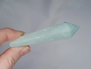 Amazonite Crystal Wand Sceptre Carving Mineral Untreated Polished Healing  - Picture 1 of 6