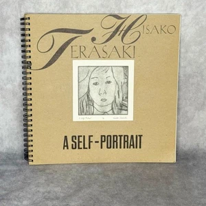 Hisako Terasaki A Self Portrait Bound Book Artist Signed - Picture 1 of 6