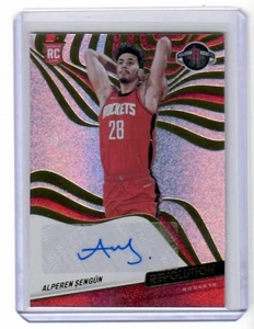 Tarjeta automática Panini Revolution Alperen Sengun 2021-22 Houston Rockets - Imagen 1 de 2