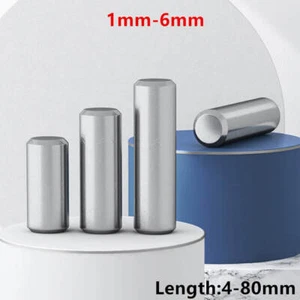 A2 Stainless Steel 1mm-6mm Cylinder Pins Dowel Pins Fastening Pins 1.5/2/3/5mm - Picture 1 of 11