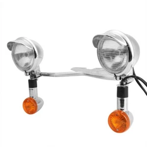 Barra de luz de señales de giro de paso para Yamaha V-Star XVS 650 950 1100 1300 Classic - Imagen 1 de 9