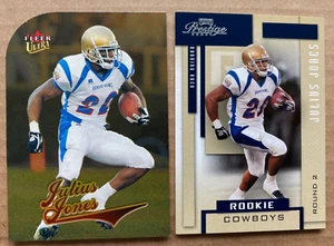JULIUS JONES RC x (2) 2004 Ultra Gold Medallion #232 Prestige #184 NOTRE DAME - Picture 1 of 2