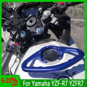 For Yamaha YZF-R7 YZFR7 Motorcycle CNC Tank Grab Bar Handle Passenger Hand Grip - Foto 1 di 12