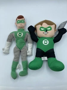 Lot 2 DC Super Friends 9" Plush Green Lantern One New with Tags NWT NEW 2013 - Picture 1 of 3