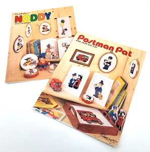 Framecraft Noddy & Friends and Postman Pat Cross-stitch booklets - Picture 1 of 6