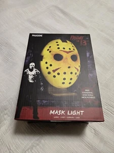 Paladone Friday The 13th Jason Voorhees Mask Light Lamp Halloween Licensed - Picture 1 of 12