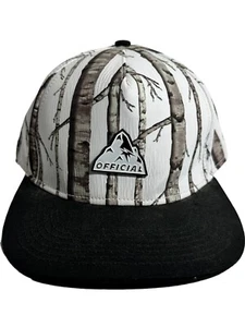 Keep It All Official Snapback Hat Cap White Black Camo One Size Fits All - Picture 1 of 5