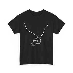 Soccer T-Shirt Officiating Referee | Referee Uniform With Whistle - Picture 1 of 15