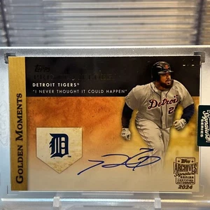 2024 Topps Archives Signatures Prince Fielder #1/1 - Picture 1 of 2