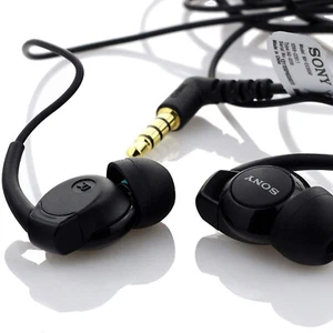 ✅ Sony Black Earbuds (MH-EX300AP) - 3.5mm Jack, New - Picture 1 of 3