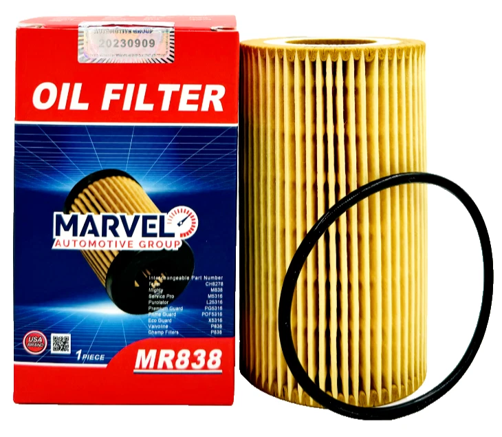Filtro de aceite sintético Marvel MR838 (99610722552) para Porsche Cayenne 4,5 L 03-2006 Foto 1 de 4