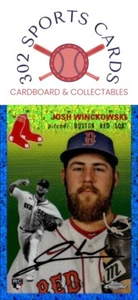 Topps Platinum #19 Josh Winckowski Blue Mini-Diamond Refractor - Picture 1 of 2