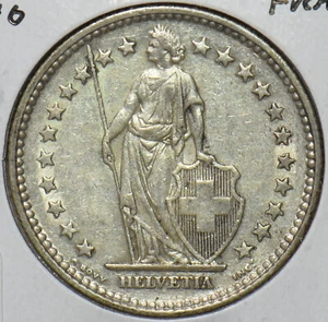 Switzerland 1940 2 Francs 194554 combine shipping - Picture 1 of 2