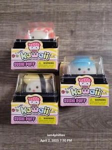 Kawaii Cutie Sushi Puff (Lot of 3) - Picture 1 of 4