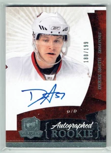 10-11 UD Upper Deck The Cup Derek Smith /199 Rookie Auto - Picture 1 of 1