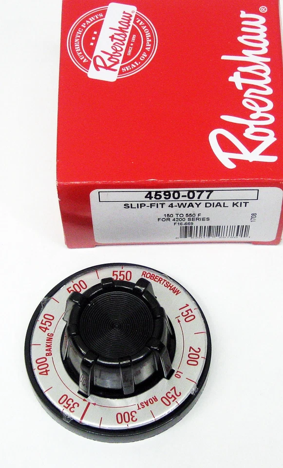Robertshaw 4590-077 Thermostat Dial Knob Kit