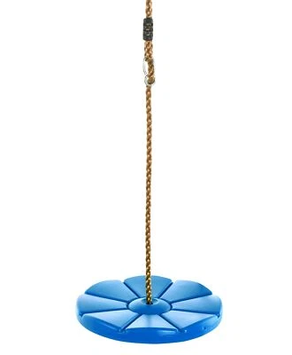 Swingan Cool Disc Swing With Adjustable Rope (Fully Assembled), Blue - Image 1 of 4