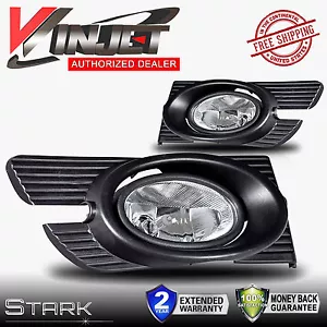 98-02 Accord luces antiniebla lente transparente sedán de 4 puertas solo luces delanteras - PAR - Imagen 1 de 4