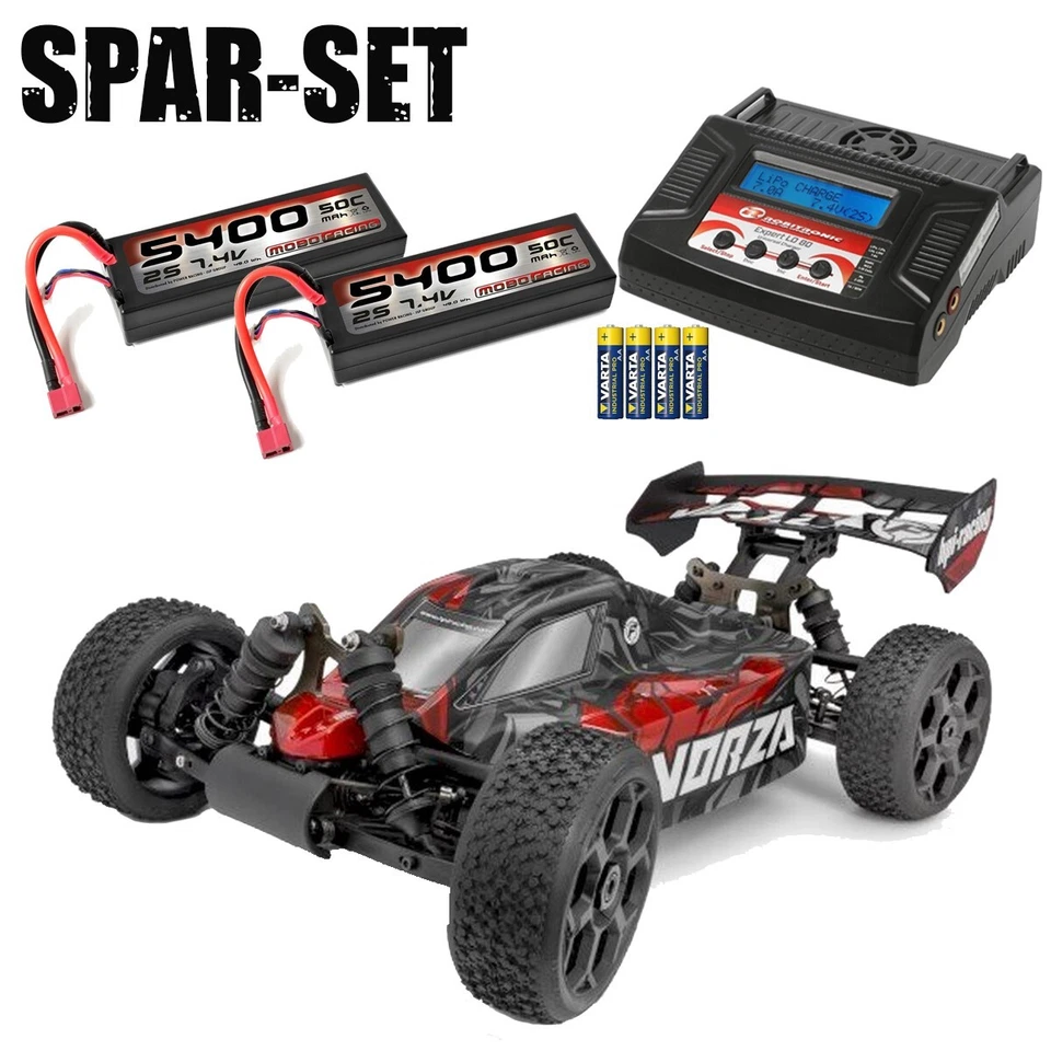 HPI H160178 Vorza Buggy Flux 4WD RTR 6S 1:8 brushless 2,4GHz RTR - 4S Komplett S - Bild 1 von 1