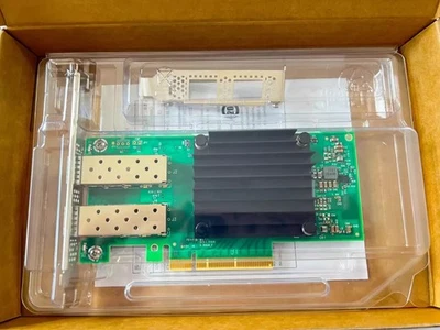 Mellanox ConnectX-5 CX512A EN 10/25GbE Dual-Port SFP28 PCIe Adapter MCX512A-ACAT - Image 1 of 4