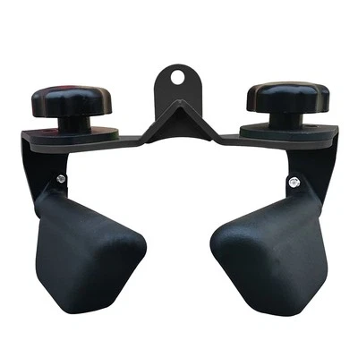 Adjustable Lat Pull Down Bar Cable Machine Attachments for Gym T-bar Row Handle - Image 1 of 4