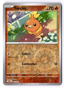 Torchic Reverse Holo Common SV10: Destined Rivals 040/182 NM - Picture 1 of 2