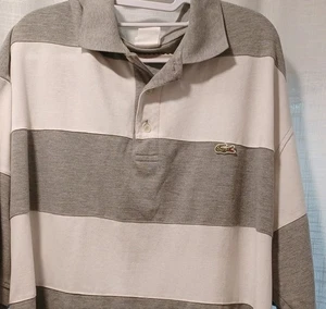  Lacoste Herren Polo Kurzarm Hemd Größe 10 EU 2X? Lang. Bequem  - Bild 1 von 5