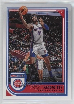 2022-23 Panini NBA Hoops Purple Winter Saddiq Bey #62 - Image 1 of 2