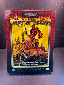 Sword & Sorcery City of Brass Box Set Necromancer Games D&D OOP Complete - Picture 1 of 7