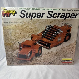 Vintage Lindberg 333FT Scraper Model #1226 1:60 Manufactured 1981 Sealed Plastic - Picture 1 of 12
