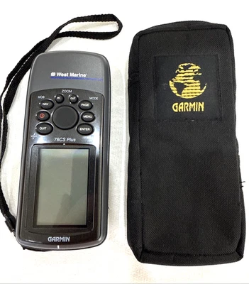 Garmin West Marine 76CS PLUS Waterproof Handheld GPS  - Tested Works Bundle - Image 1 of 4
