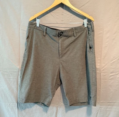 Billabong Shorts Mens 36 Gray Hybrid Submersibles Crossfire Shorts 4 Way Stretch - Image 1 of 4