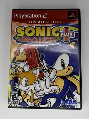 Sonic Mega Collection Plus Sony PlayStation 2, 2004 Ps2 en caja con manual Foto 1 de 2