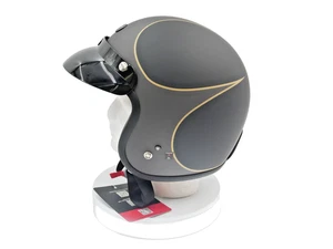 Torc T-50 Retro Helmet Matte Hardy Black Size XL - T5015HARDY25 - Picture 1 of 9