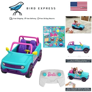 Hot Wheels RC SUV Spielzeugauto für Puppen mit individuellen Aufklebern Fernbedienung - Bild 1 von 8