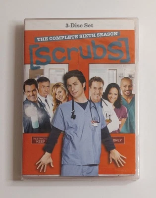 Scrubs: the Complete Sixth Season (3-Disc DVD Set, 2006) ABC Studios - Sealed Foto 1 de 2