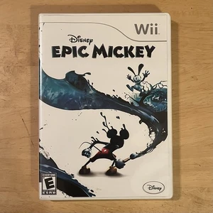 Disney Epic Mickey (Nintendo Wii, 2010) komplett CIB getestet & funktioniert - Bild 1 von 3