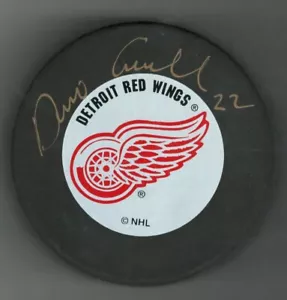 Dino Ciccarelli signed Detroit Redwings puck - FREE SHIPPING - 500 Goals - Picture 1 of 4