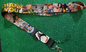 Looney Tunes Bugs Daffy Porky Lanyard Neck Strap ID Card or Keys - Free Post - Bild 1 von 4