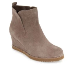 Botines de cuña de gamuza beige Klondo Karla impermeables 6,5 - Imagen 1 de 13