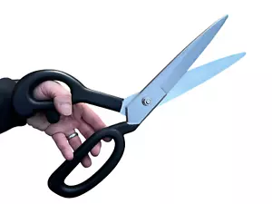 Gigante Tijeras Poliuretano Película Accesorio (Móviles) Halloween Terror Tool - Imagen 1 de 9