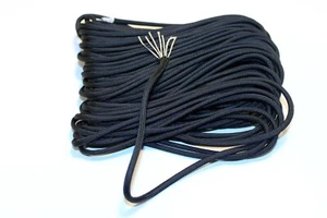 50 Fuß x 3 mm schwarz 550 Paracord, 7 Stränge Typ III Kordel - Bild 1 von 2
