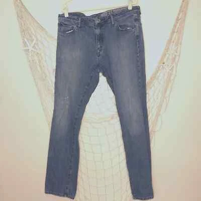 VOLCOM JEANS Men's Vorta Jean in Dirty Medium Blue 38 - Image 1 of 4